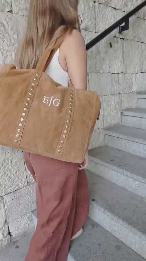 BOLSO PIEL PERSONALIZADO AMAK TACHUELAS