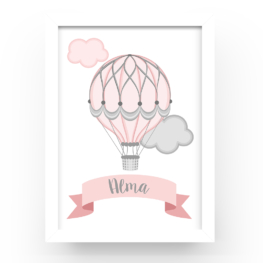 Cuadro personalizado Globo nubes