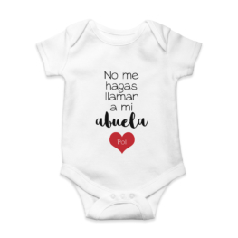 Body bebé personalizado Llamar