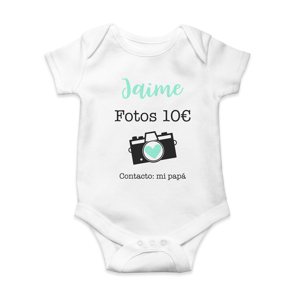 Bodys Bebé Personalizados - Algodón 100%