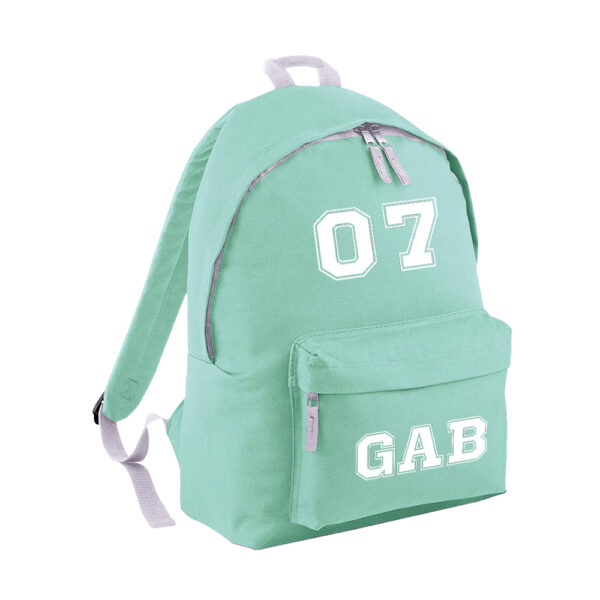 MOCHILA PERSONALIZADA CLÁSICA - NÚMERO - Imagen 11