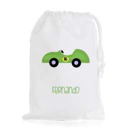 BOLSA DE MERIENDA PERSONALIZADA COCHE CARRERAS