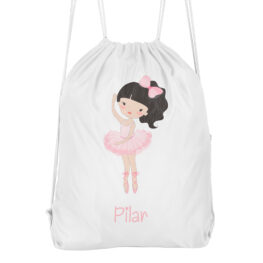 MOCHILA CUERDAS PERSONALIZADA BALLET