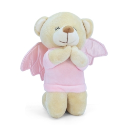 Peluche oso angelito rezando