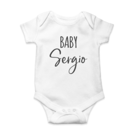 Body bebé personalizado Baby