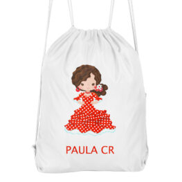 Mochila cuerdas personalizada Flamenca