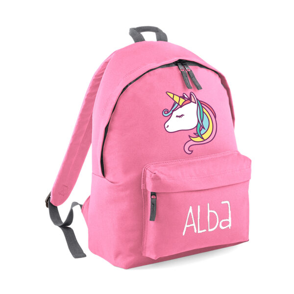 MOCHILA PERSONALIZADA CLÁSICA - UNICORNIO