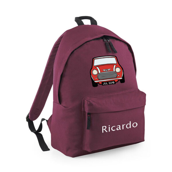 MOCHILA PERSONALIZADA CLÁSICA - MINI COOPER - Imagen 7