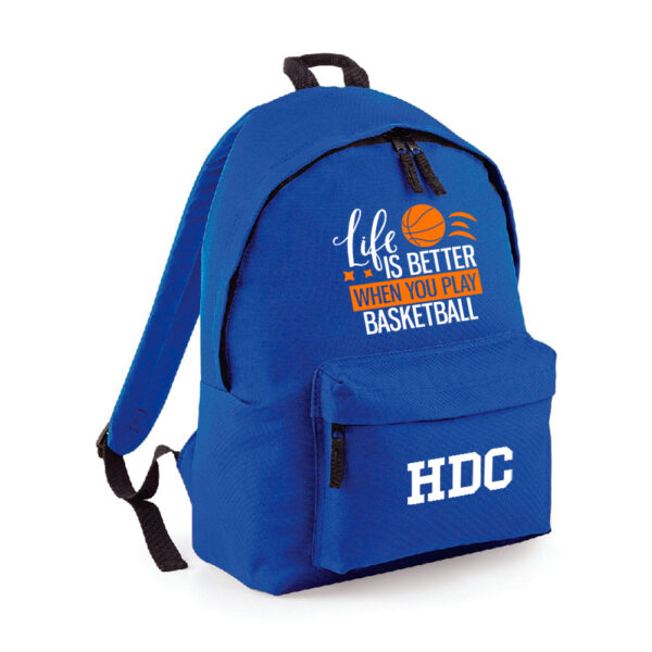 MOCHILA PERSONALIZADA CLÁSICA - LIFE IS BETTER BASKET - Imagen 12
