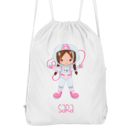 Mochila cuerdas personalizada Astronauta