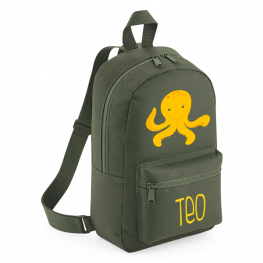 MOCHILA MINI PERSONALIZADA PULPO