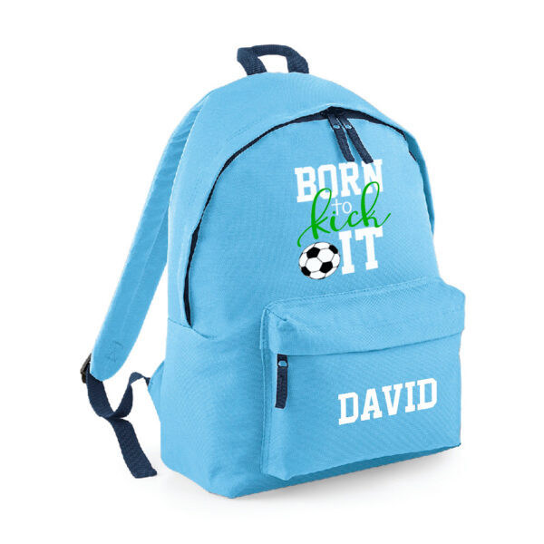 MOCHILA PERSONALIZADA CLÁSICA - BORN TO KICK IT - Imagen 17