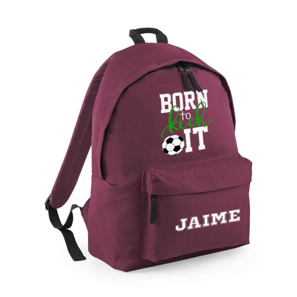 MOCHILA PERSONALIZADA CLÁSICA - BORN TO KICK IT - Imagen 14