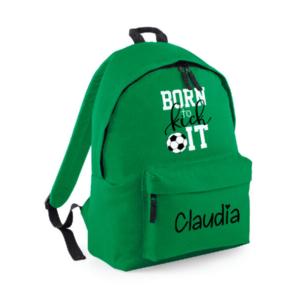 MOCHILA PERSONALIZADA CLÁSICA - BORN TO KICK IT - Imagen 8