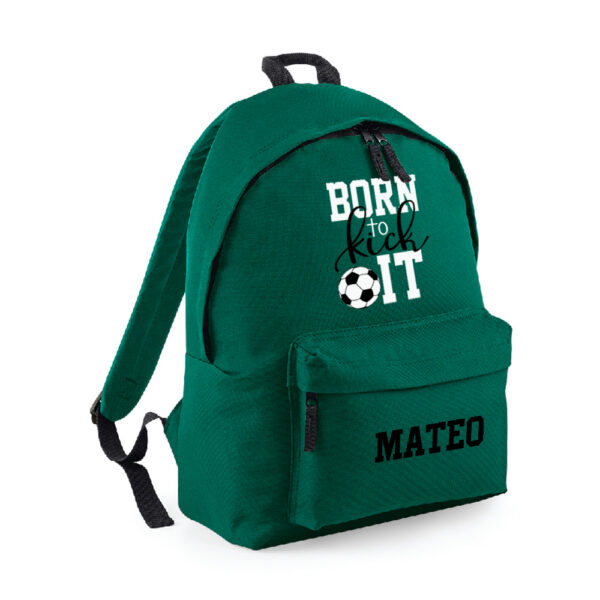 MOCHILA PERSONALIZADA CLÁSICA - BORN TO KICK IT - Imagen 7