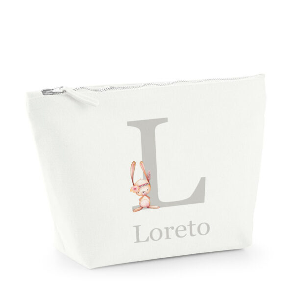 NECESER ALGODÓN PERSONALIZADO CONEJITA PLUMA