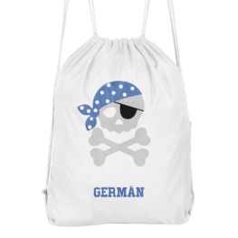 Mochila cuerdas personalizada Calavera pañuelo
