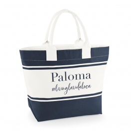 BOLSA PERSONALIZADA CRETA HASHTAG