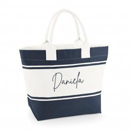 Bolsa personalizada Creta nombre o iniciales