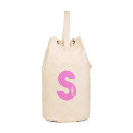 Bolsa personalizada Océano inicial nombre dentro