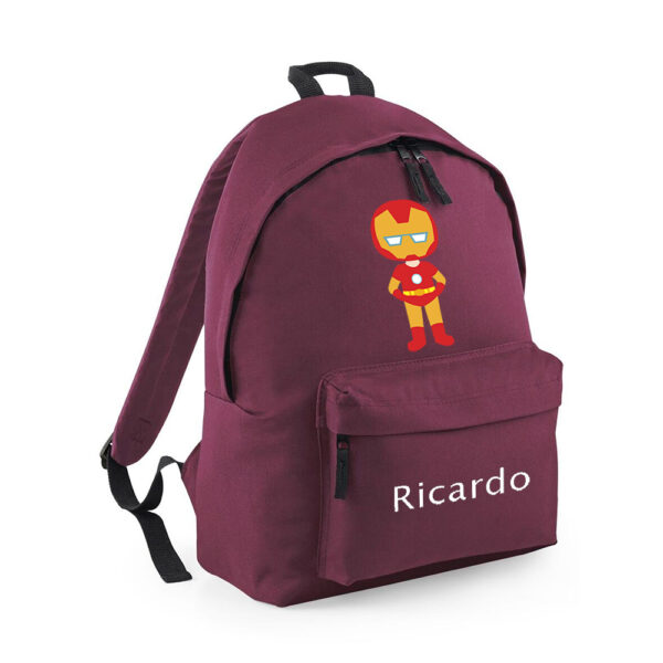 MOCHILA PERSONALIZADA CLÁSICA SUPERHÉROE - Imagen 8