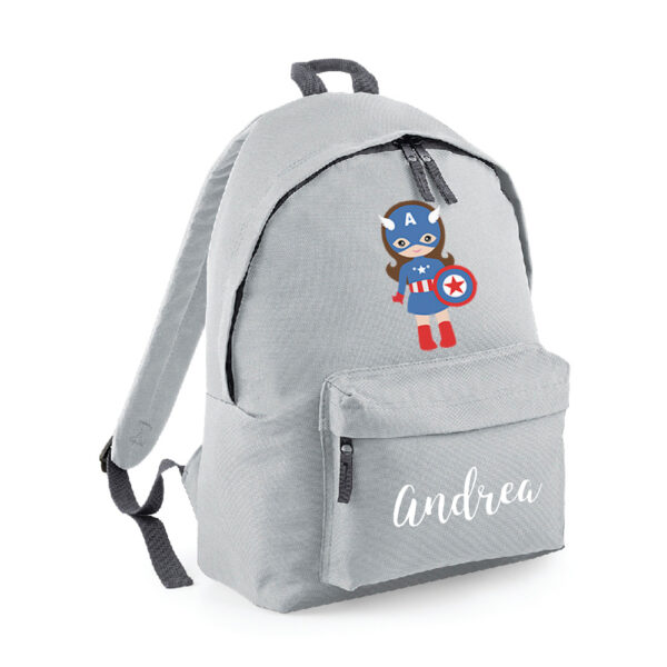 MOCHILA PERSONALIZADA CLÁSICA - SUPERHEROÍNA - Imagen 10