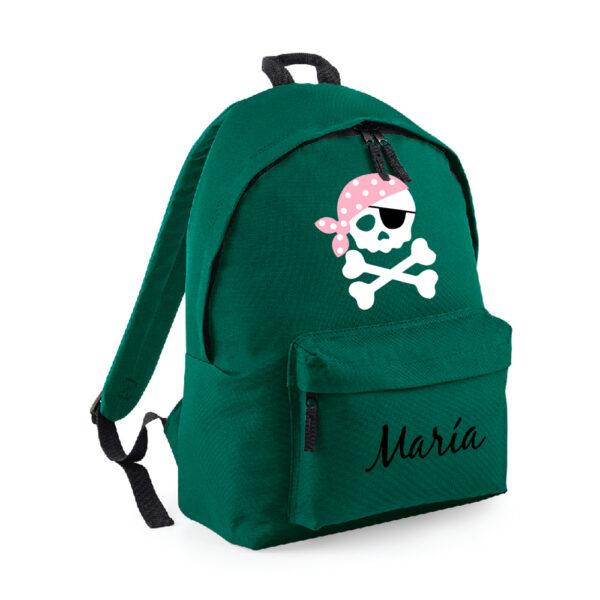 MOCHILA PERSONALIZADA CLÁSICA CALAVERA PAÑUELO - Imagen 7