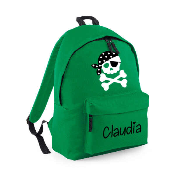 MOCHILA PERSONALIZADA CLÁSICA CALAVERA PAÑUELO - Imagen 5