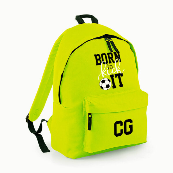 MOCHILA PERSONALIZADA CLÁSICA - BORN TO KICK IT - Imagen 5
