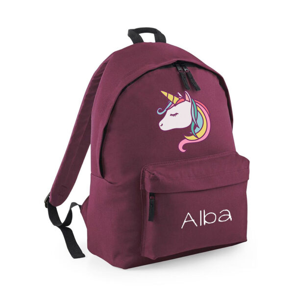 MOCHILA PERSONALIZADA CLÁSICA - UNICORNIO - Imagen 9