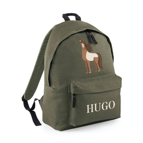 MOCHILA PERSONALIZADA CLÁSICA - CABALLO