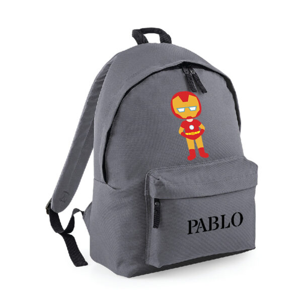 MOCHILA PERSONALIZADA CLÁSICA SUPERHÉROE - Imagen 10
