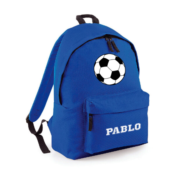 MOCHILA PERSONALIZADA CLÁSICA - PELOTA FÚTBOL - Imagen 17