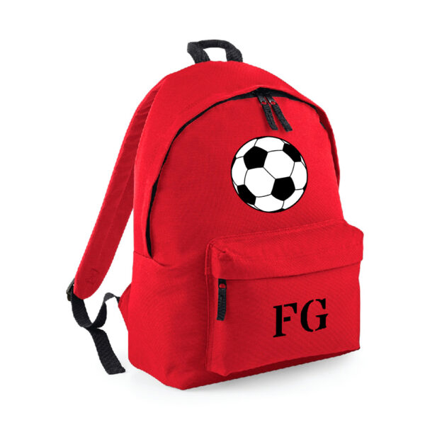 MOCHILA PERSONALIZADA CLÁSICA - PELOTA FÚTBOL