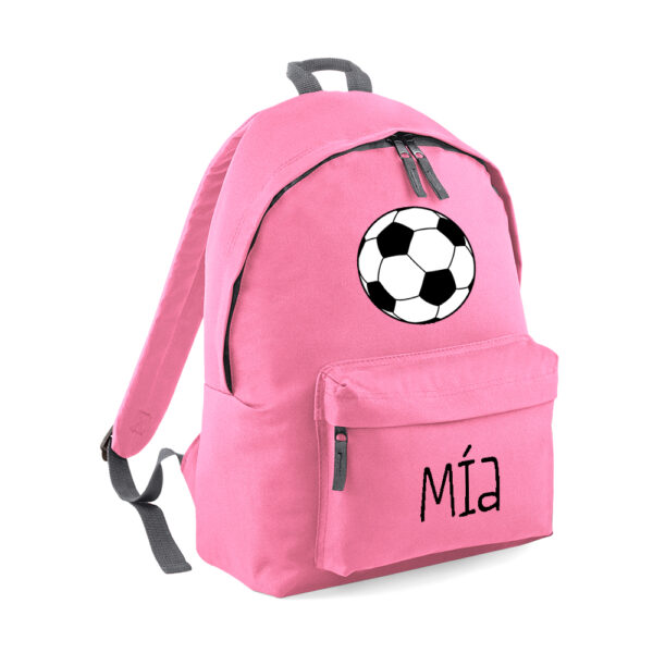 MOCHILA PERSONALIZADA CLÁSICA - PELOTA FÚTBOL - Imagen 9