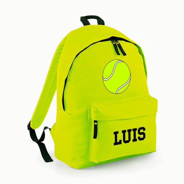MOCHILA PERSONALIZADA CLÁSICA - PELOTA TENIS - Imagen 17