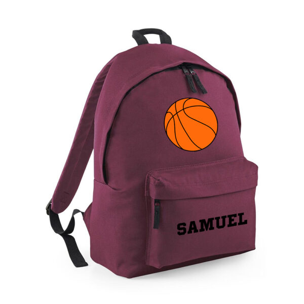MOCHILA PERSONALIZADA CLÁSICA - PELOTA BALONCESTO - Imagen 14
