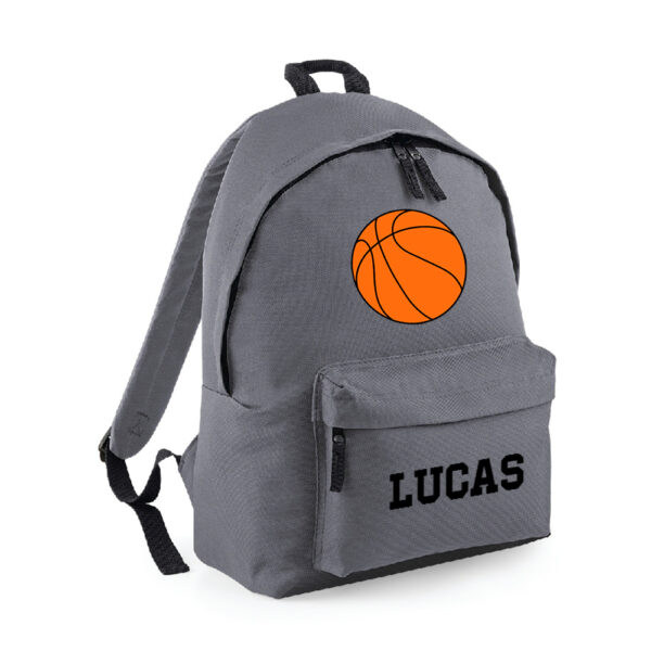 MOCHILA PERSONALIZADA CLÁSICA - PELOTA BALONCESTO - Imagen 13