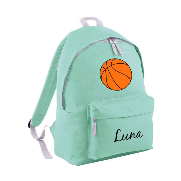 MOCHILA PERSONALIZADA CLÁSICA - PELOTA BALONCESTO - Imagen 11