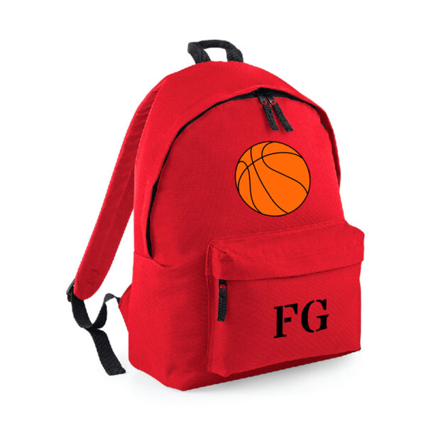 MOCHILA PERSONALIZADA CLÁSICA - PELOTA BALONCESTO - Imagen 10