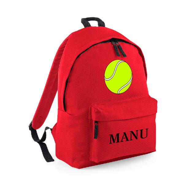 MOCHILA PERSONALIZADA CLÁSICA - PELOTA TENIS - Imagen 10