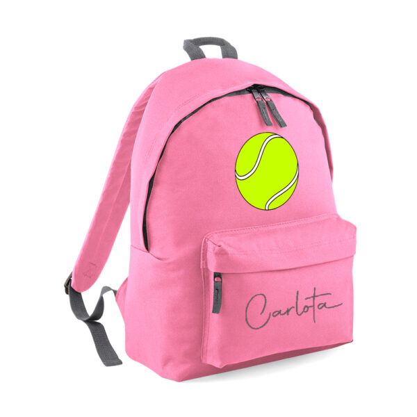 MOCHILA PERSONALIZADA CLÁSICA - PELOTA TENIS - Imagen 9