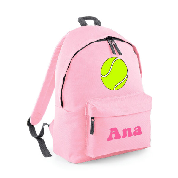MOCHILA PERSONALIZADA CLÁSICA - PELOTA TENIS - Imagen 8