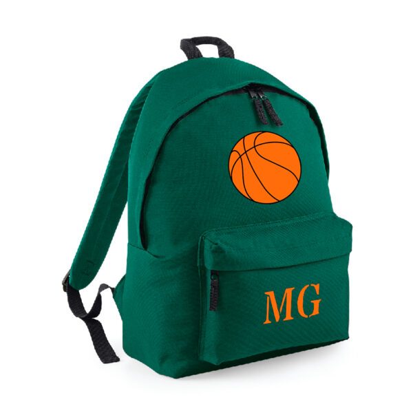 MOCHILA PERSONALIZADA CLÁSICA - PELOTA BALONCESTO - Imagen 6