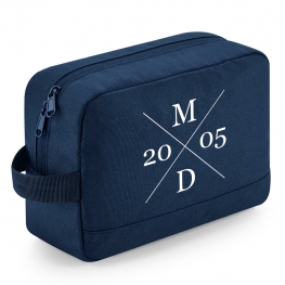Neceser personalizado Vermont Iniciales cruz