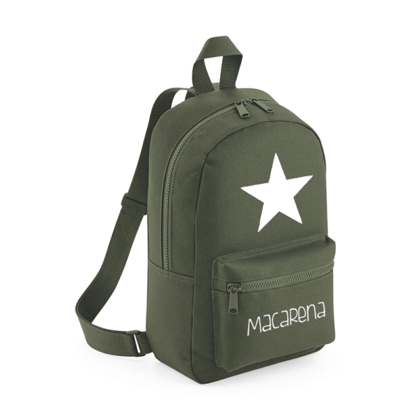 MOCHILA MINI PERSONALIZADA ESTRELLA