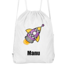 Mochila cuerdas personalizada Cohete