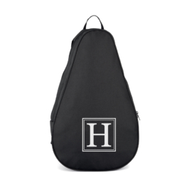 FUNDA MOCHILA PALA PÁDEL PERSONALIZADA INICIAL DOBLE CUADRADO