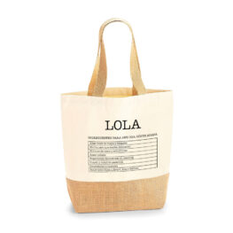 BOLSA PERSONALIZADA BALI  INGREDIENTES