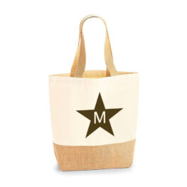 BOLSA PERSONALIZADA BALI INICIAL ESTRELLA